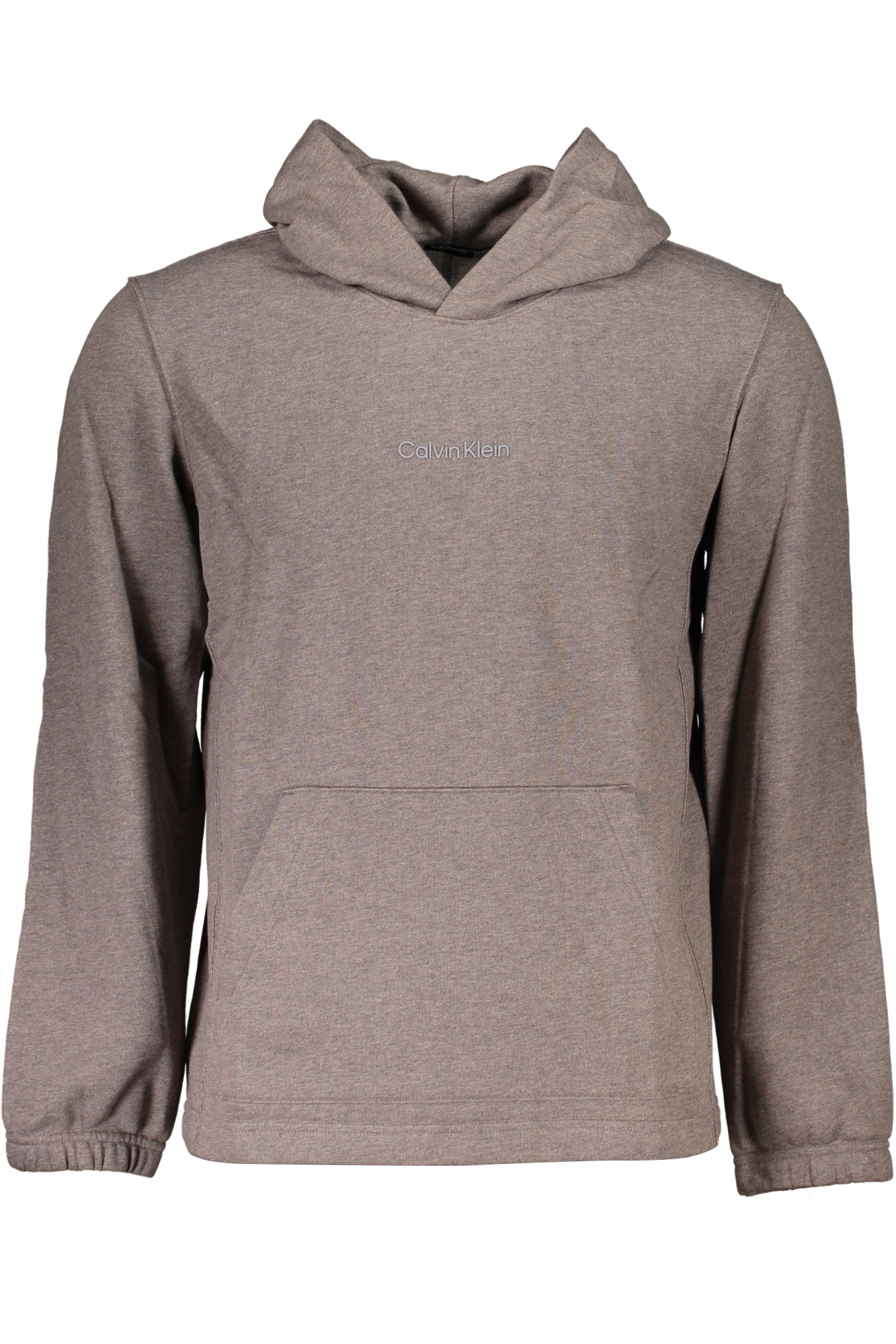 Calvin Klein 00GMS3W303 Pánská mikina s kapucí hnědá M