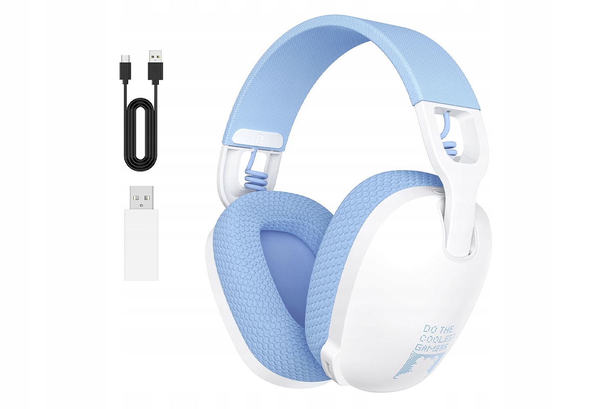 Onikuma B2 Bezprzewodowe Słuchawki Gamingowe Bluetooth Białe