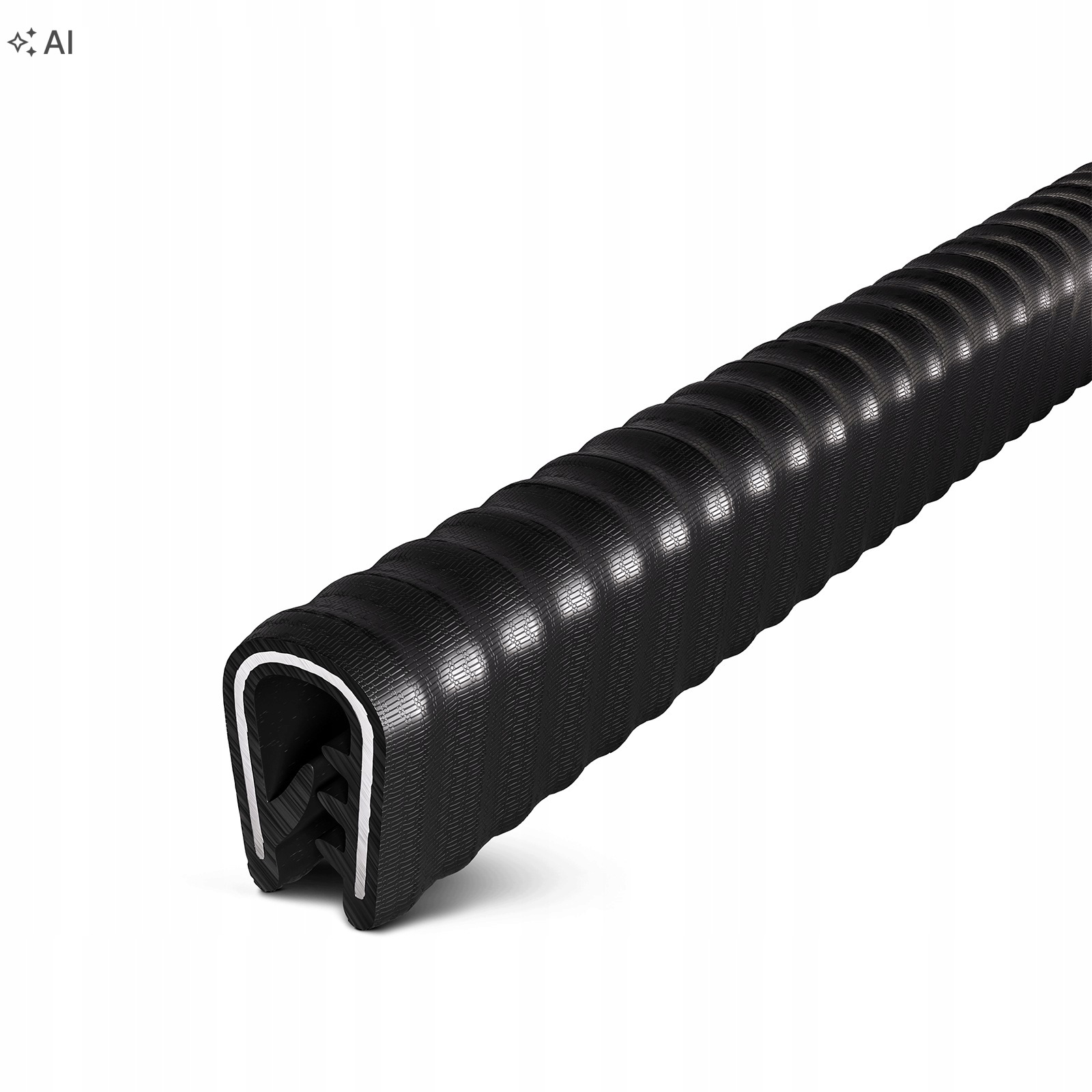 Pvc okrajové těsnění Samosvorné brnění Auto stroje Rant 4-6 mm 60 m