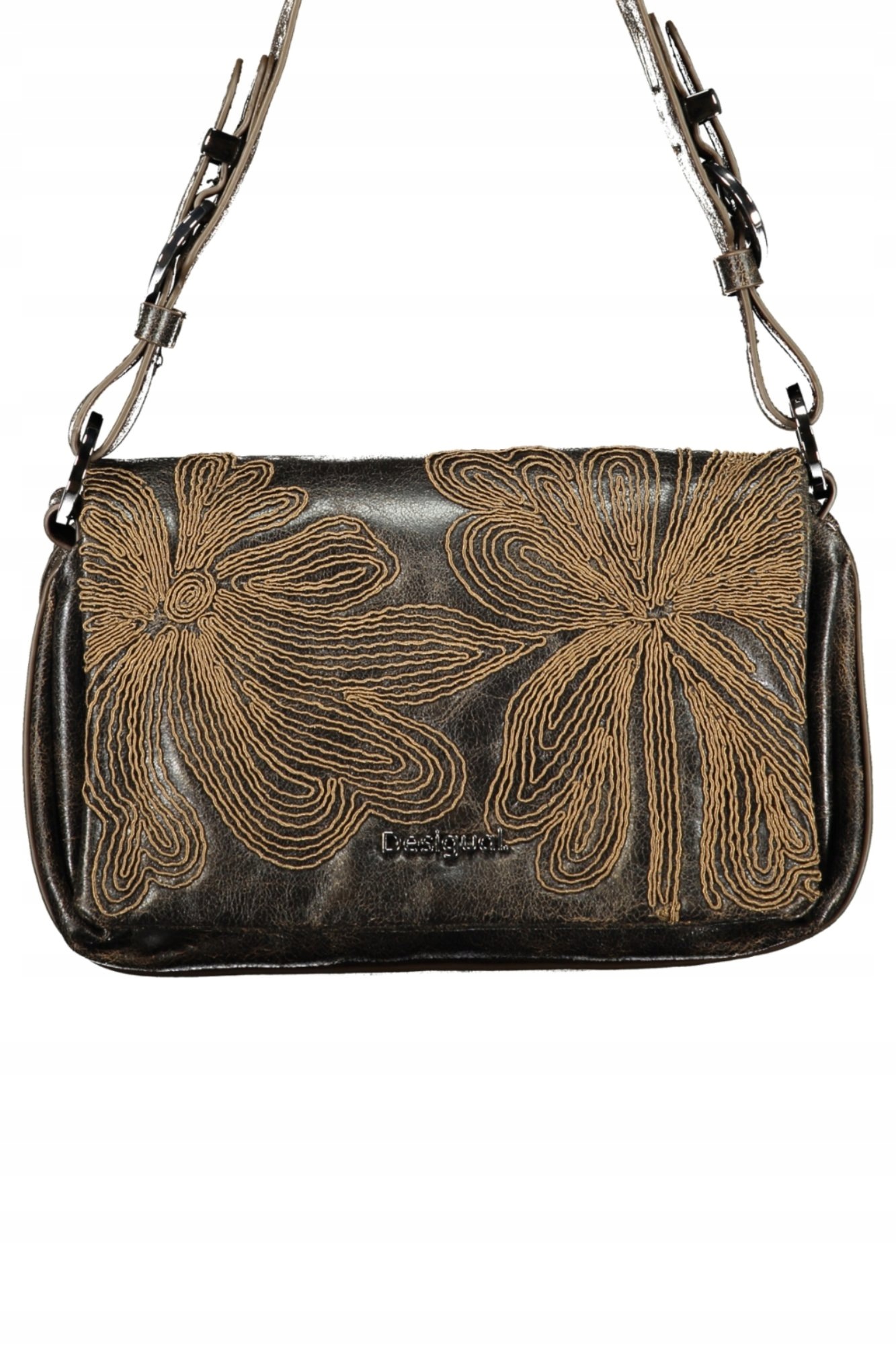 Desigual 26WAXP61 Dámská kabelka černá/kaštanová