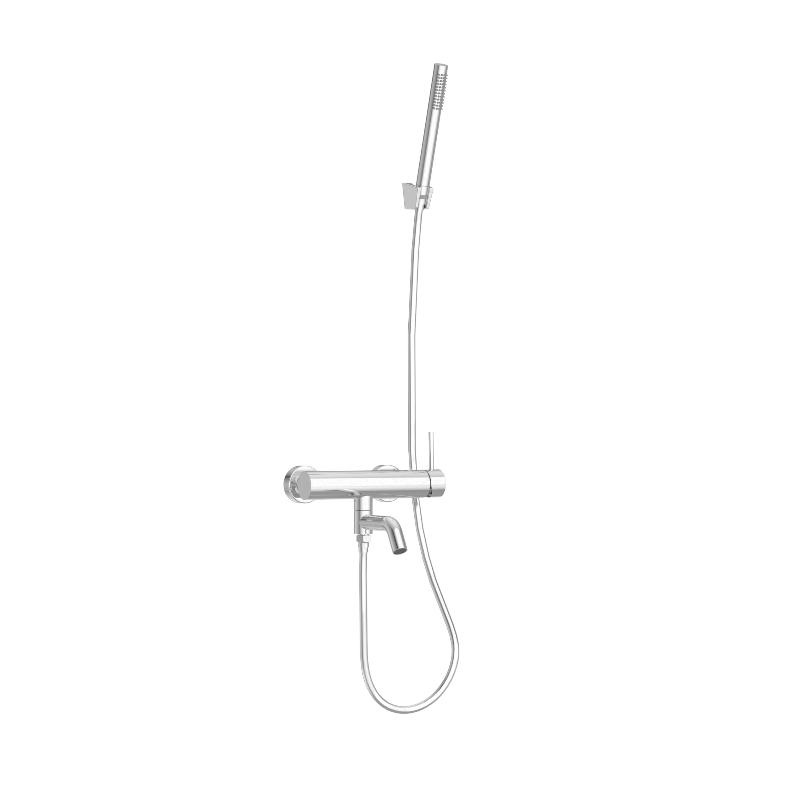 Vaňová batéria Balneo Cascade 1 Chrome s hadicovou sprchou 150 cm