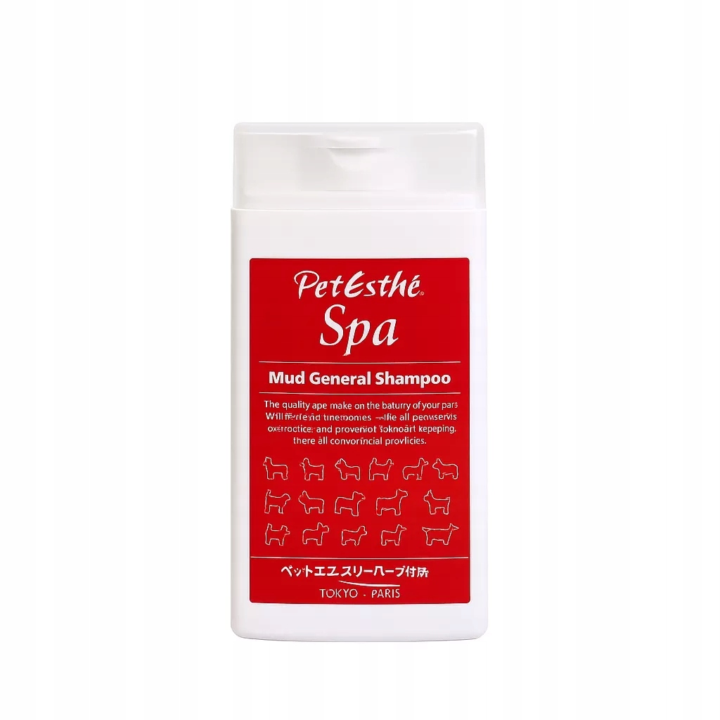 Levně PetEsthé Mud General Shampoo šampon Spa lázeňský univerzální 350 ml