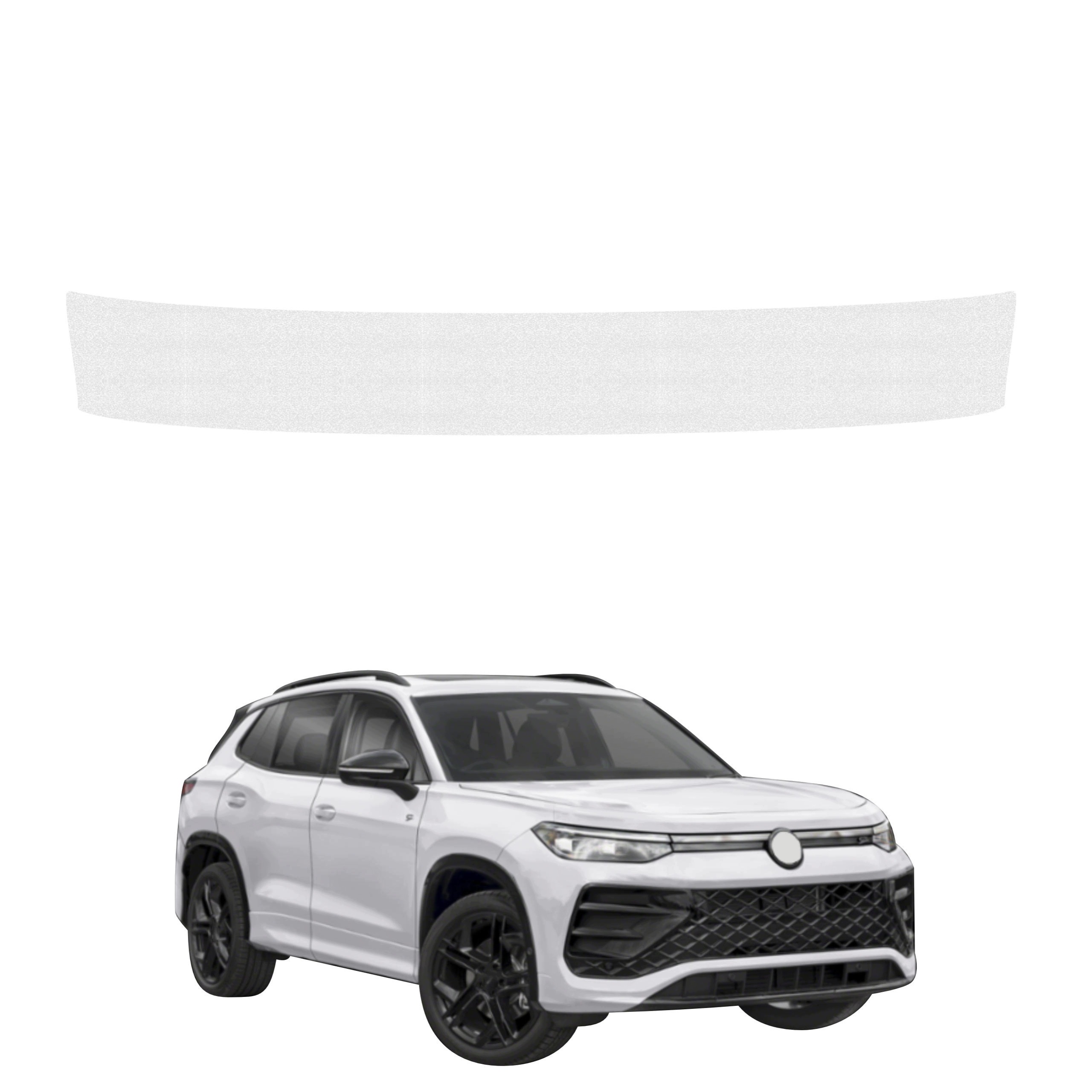 Technická povrchová úprava na práh zavazadlového prostoru pro Tiguan (2023-2026) Bezbarvá