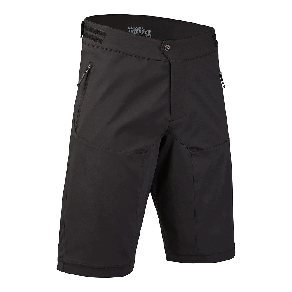 Silvini pánské kraťasy MP1615 Dello black-grey vel. 3XL