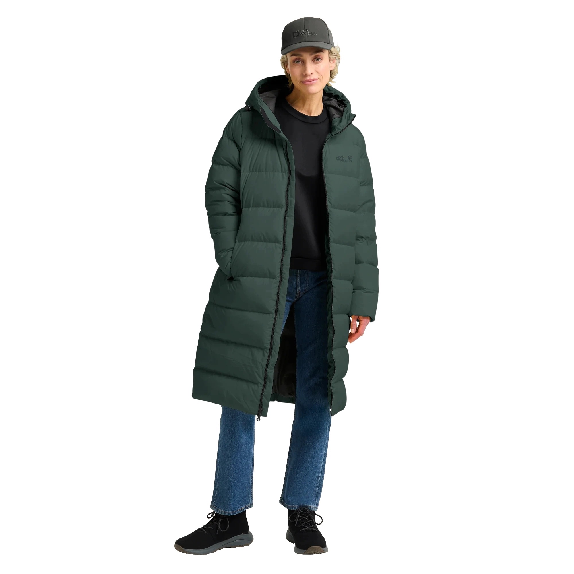 Jack Wolfskin Płaszcz puchowy Frozen Palace Coat Women Rds S