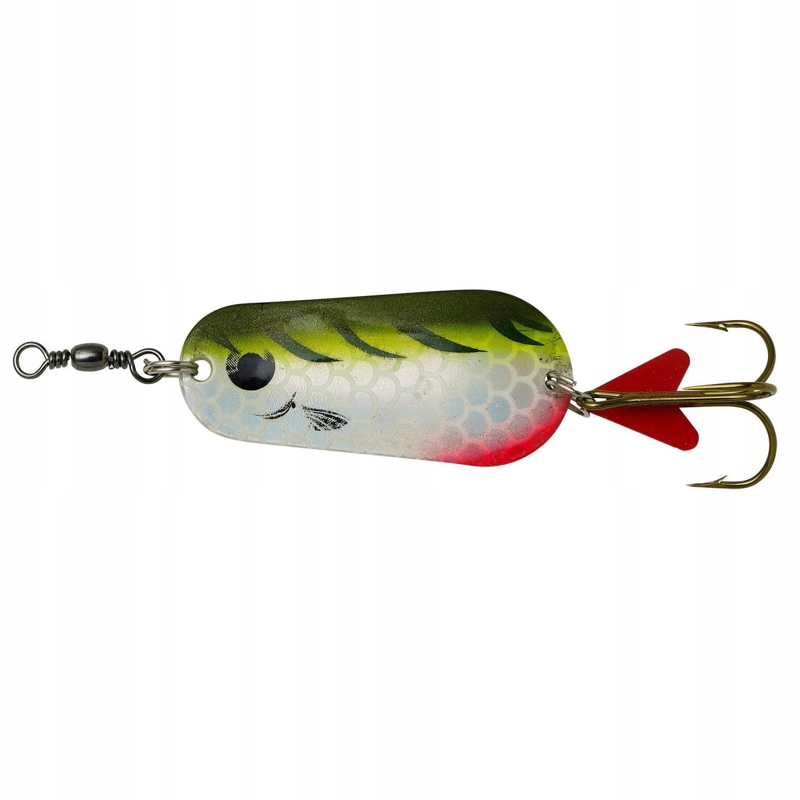 Effzett Standard Spoon 6.5cm 30g Olive/CH Tiger Uv