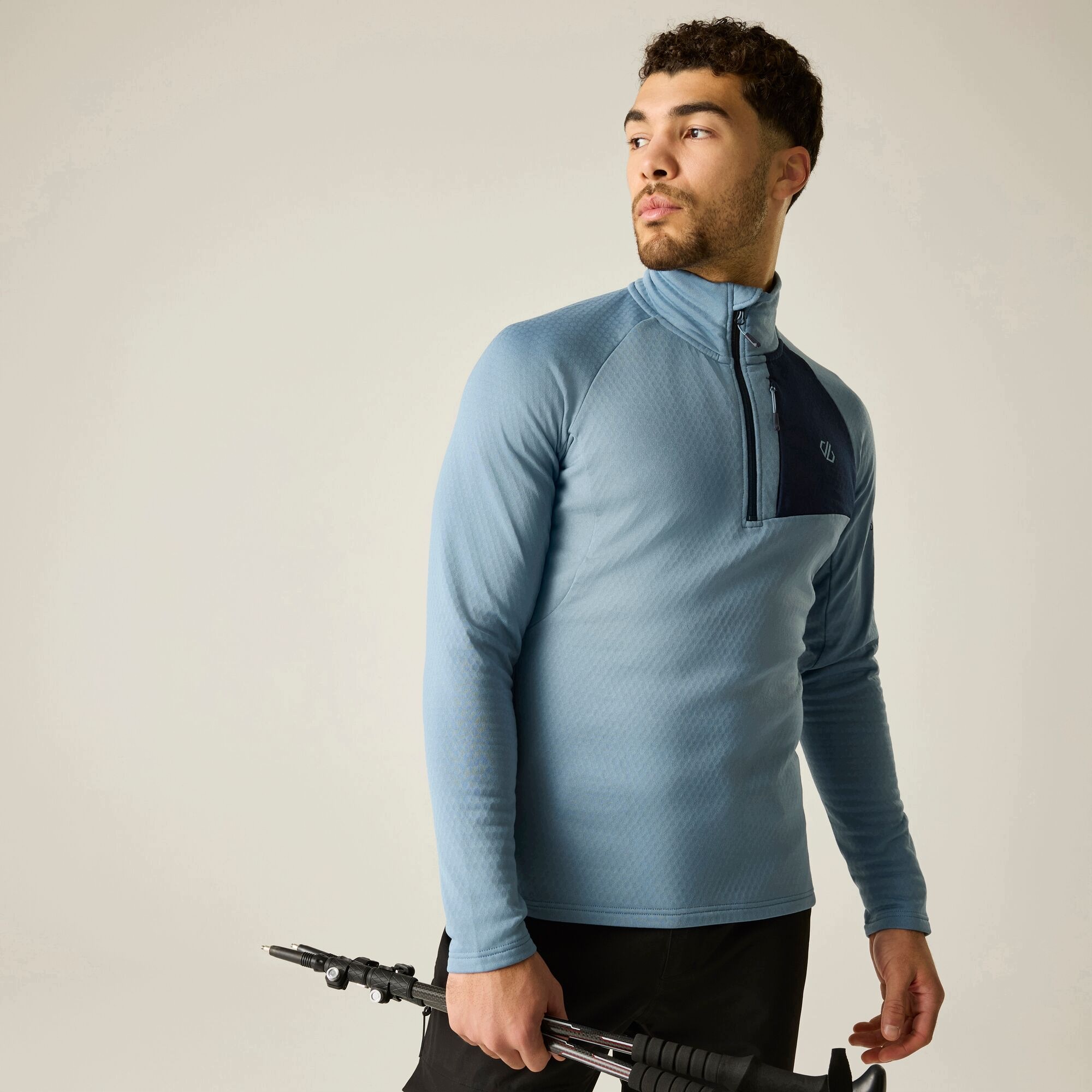 Dare 2b Bluza męska z suwakiem Venture Overhead Stretch