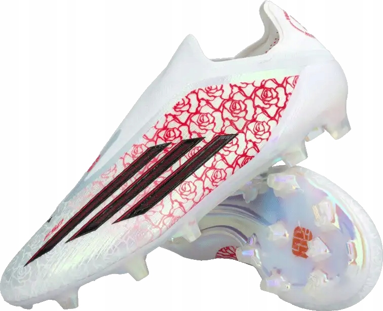 Męskie buty piłkarskie Adidas F50 Elite Lamine Yamal LL Fg białe