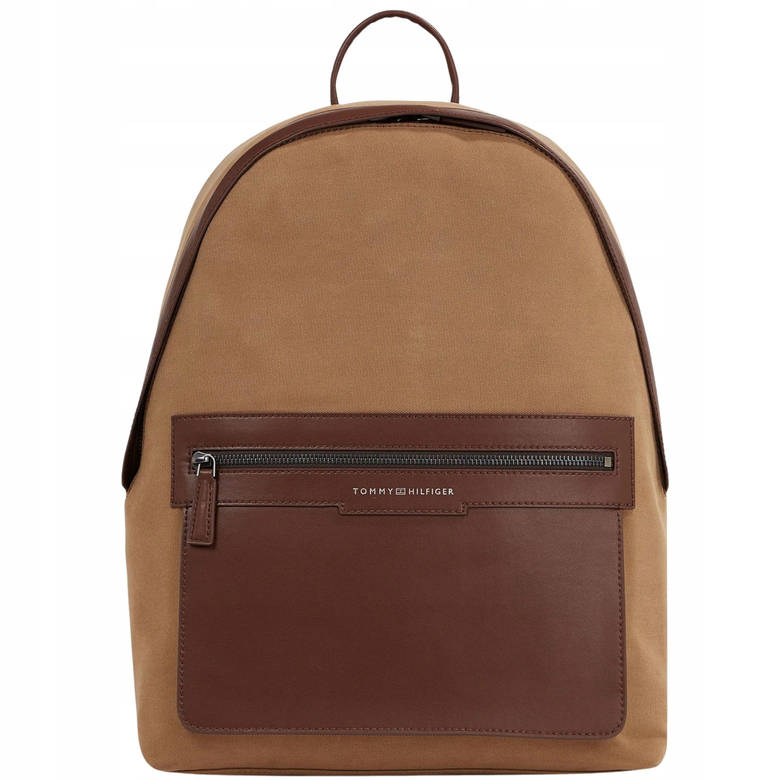 Batoh Tommy Hilfiger AM0AM12228 Hnědá kůže na notebook