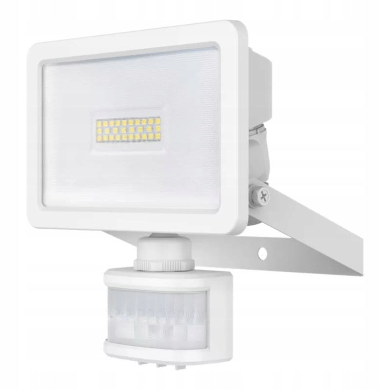 Osvětlovač GoodHome Lucan 20 W s pohybovým senzorem, bílý