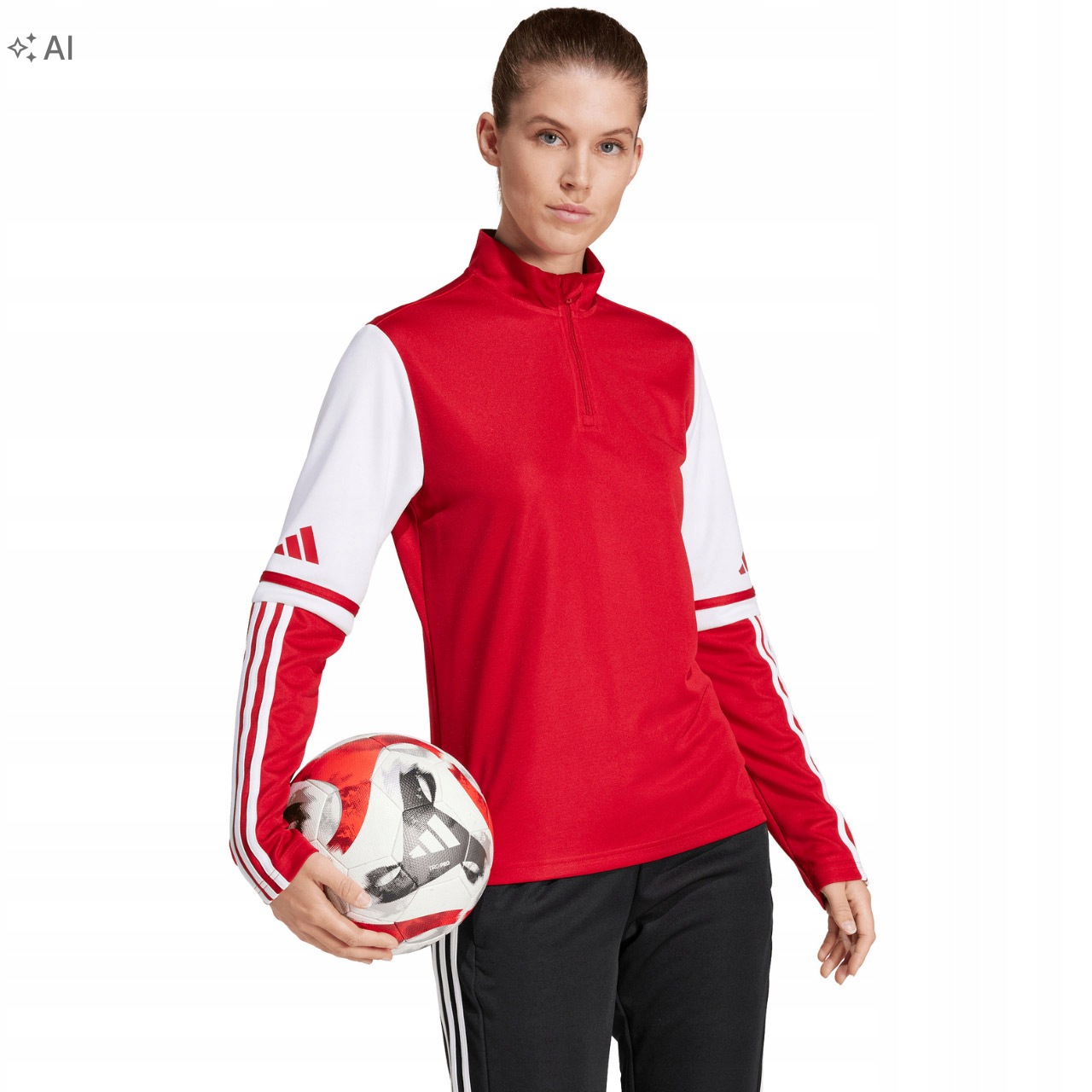 Bluza Damska adidas Squadra 25 Treningowa Piłkarska Stójka Sportowa roz. L