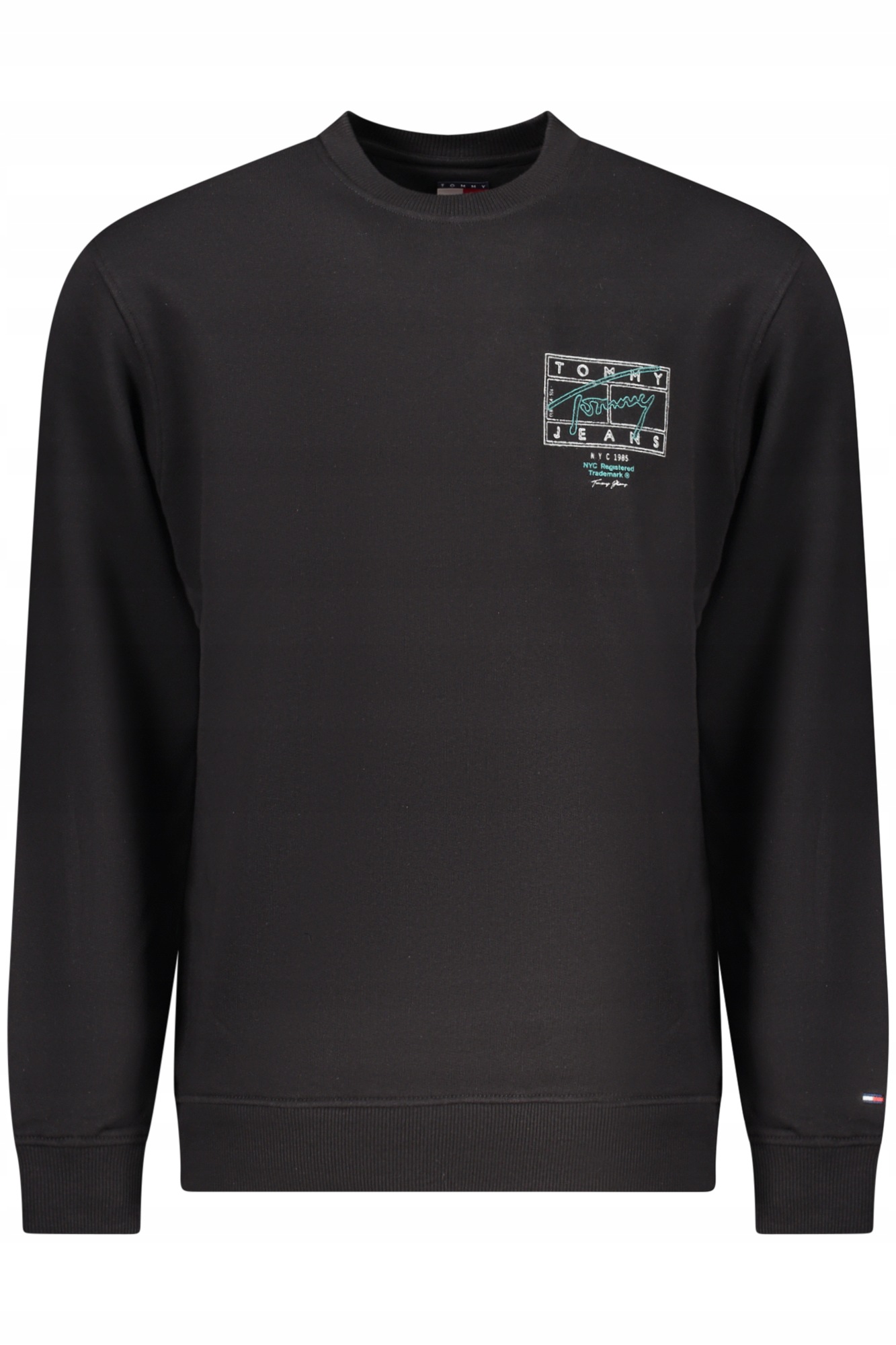 Tommy Jeans DM0DM22366 Pánská mikina černá S