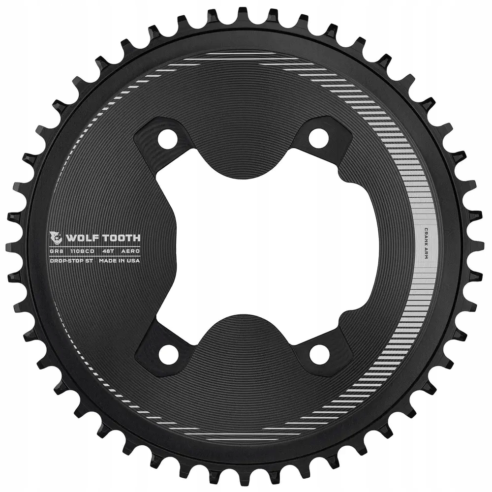 Wolf Tooth Převodník 110x48 Bcd Asymmetric 4-bolt Pro Shimano Grx