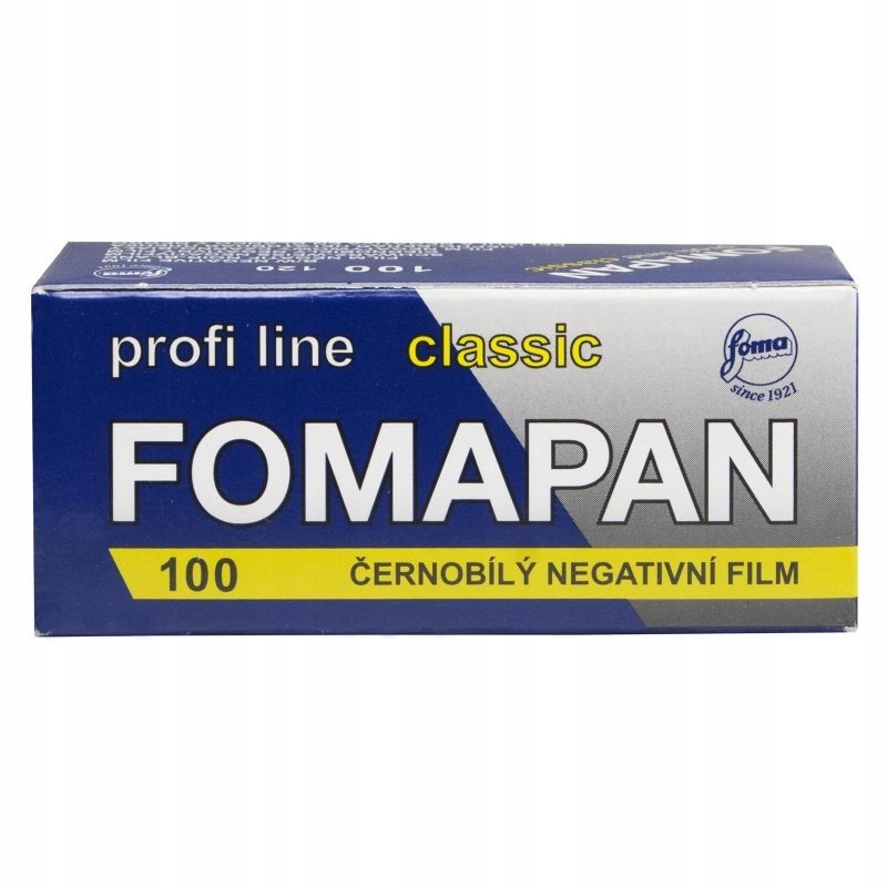 Fomapan 100/120 czarno-biały negatyw średni format