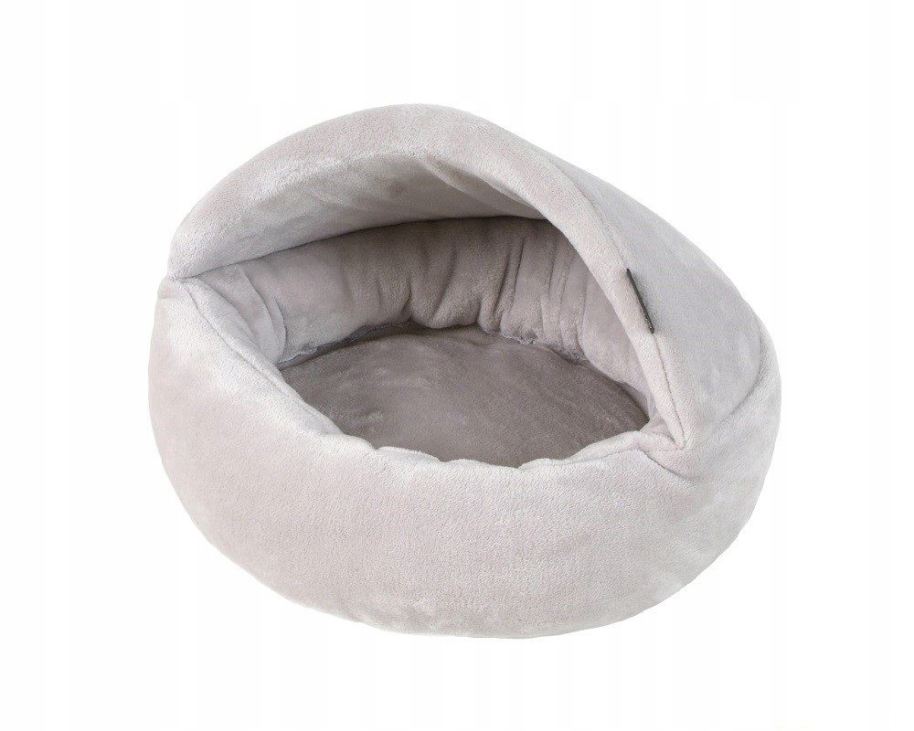 O´lala Pets Pelech Afrodithe kulatý se stříškou stříbrný průměr 55 cm