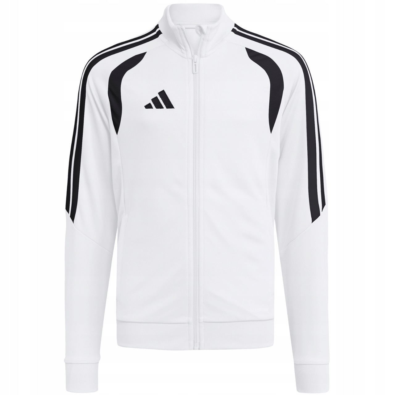 Bluza Dziecięca adidas Tiro 26 Rozpinana Stójka Piłkarska League Biała 140