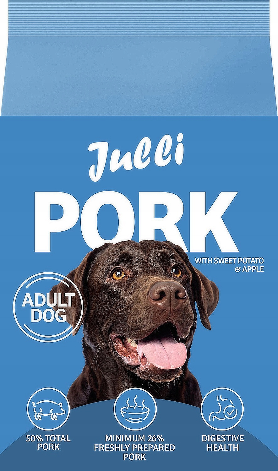Levně Julli Dog Grain Free Adult rich in fresh Pork & Potato 12kg
