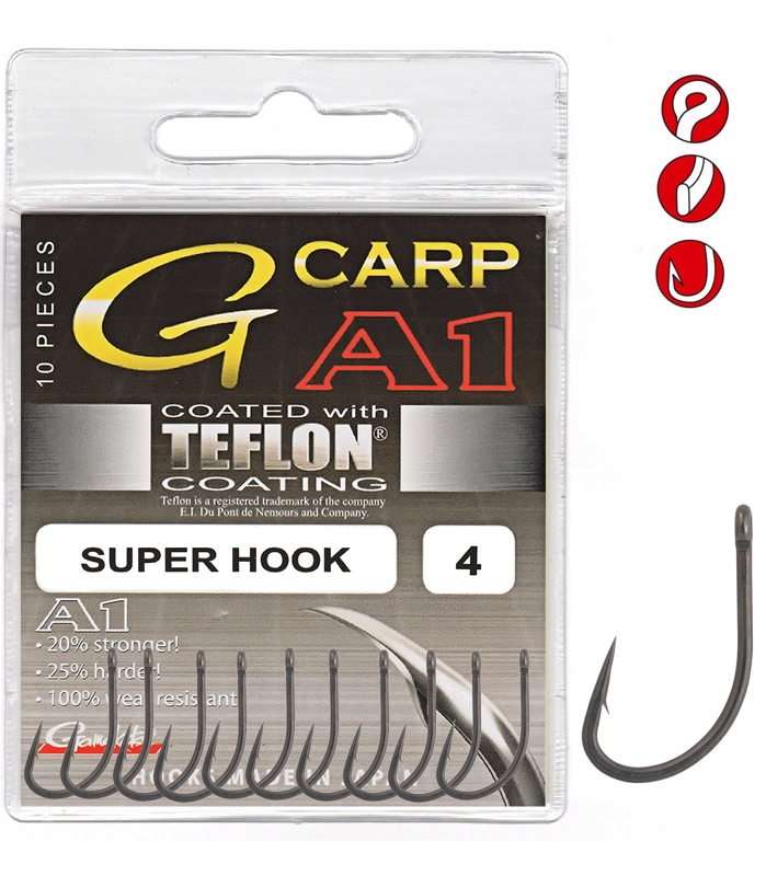 Gamakatsu G-Carp A1 Ptfe Hook #2