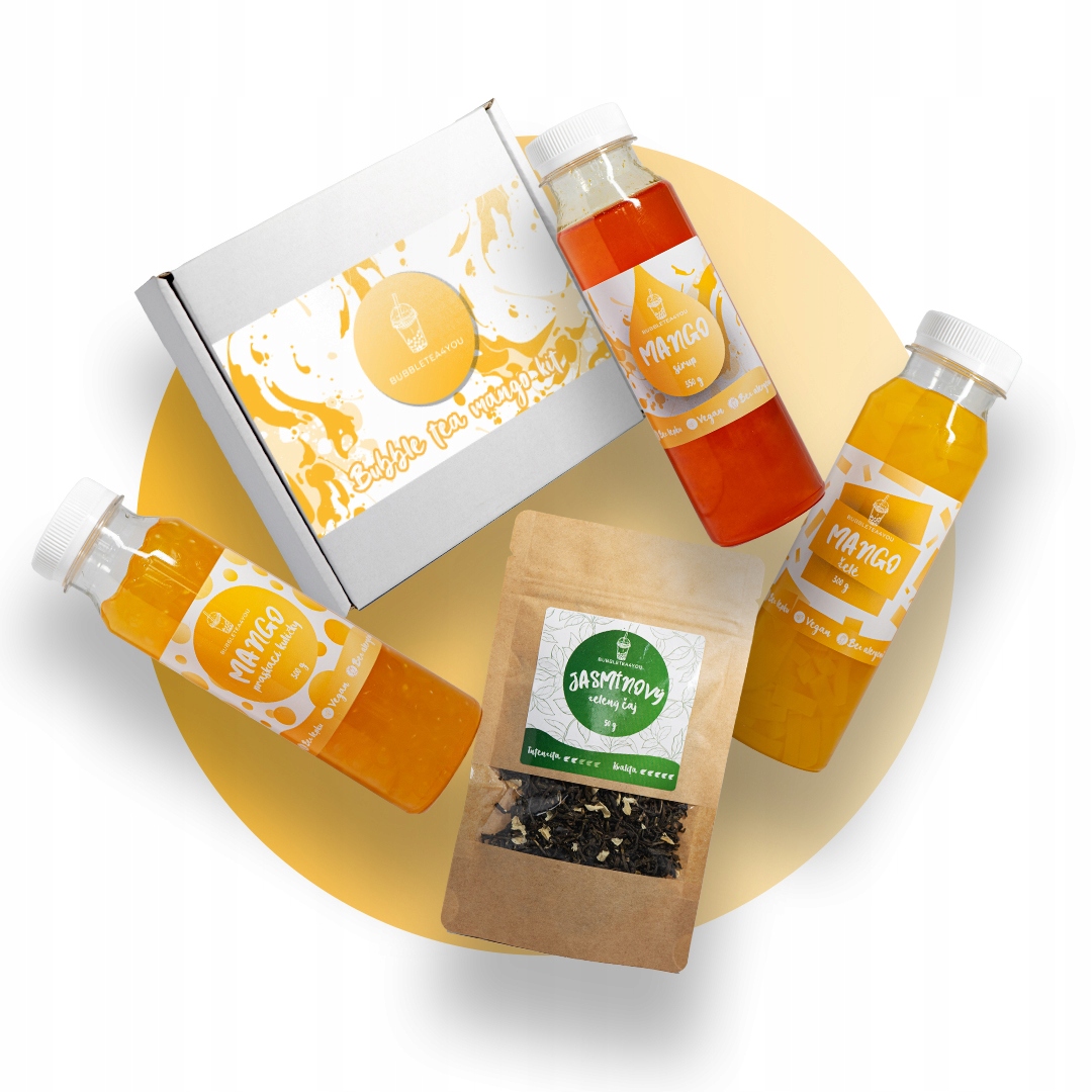 Bubbletea4you Mango bubble tea sada