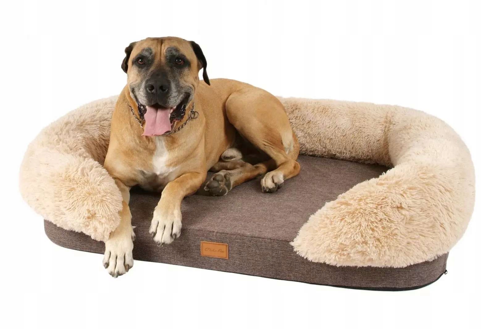 Levně Ó Lala Pets Pelech Fantastic Luxury tmavě hnědý 75 x 55 cm