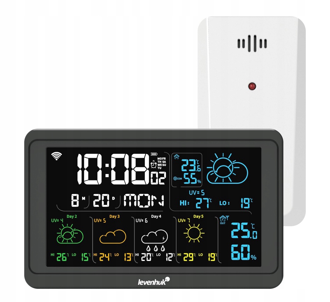 Meteorologická stanice Levenhuk Wezzer Plus LP80