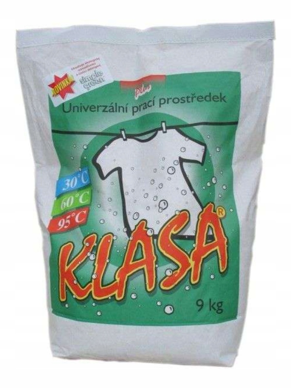 Klasa Plus – Prací prášek 9 kg (pytel, pro prádelny)