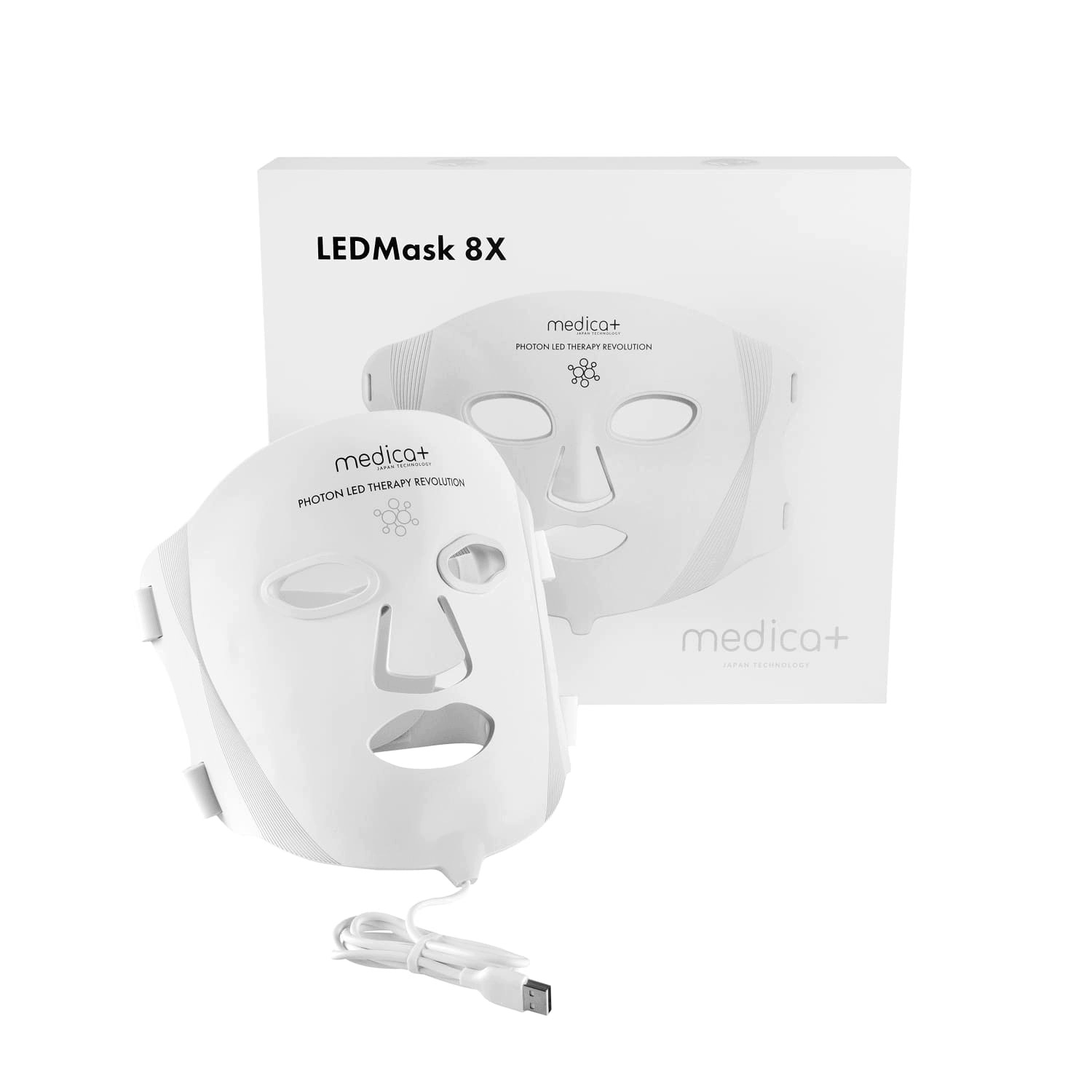 Medica+ LEDMask 8X – maska pro Led světelnou terapii (Japonsko)