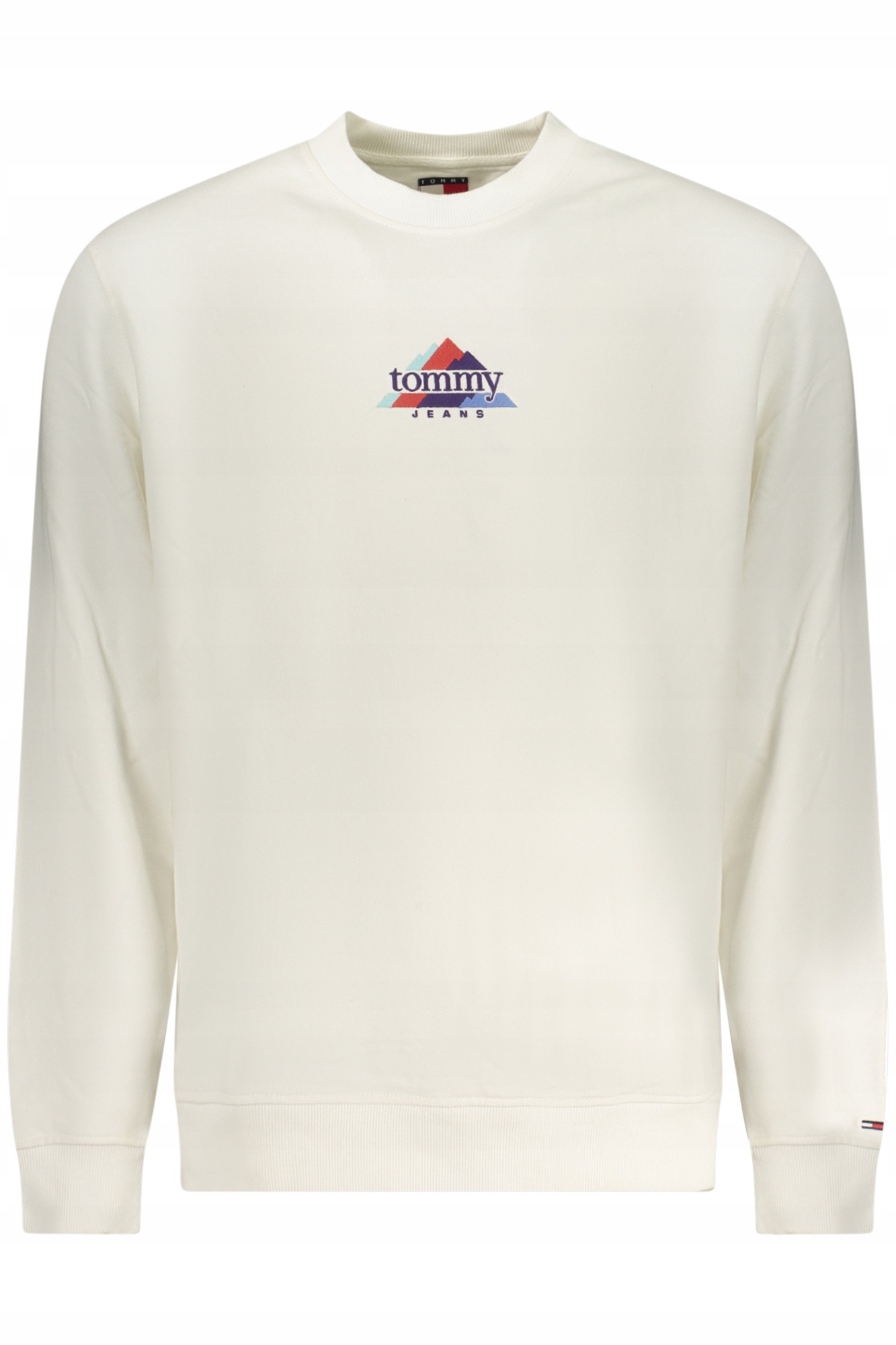 Tommy Jeans DM0DM22418 Pánská mikina bílá S