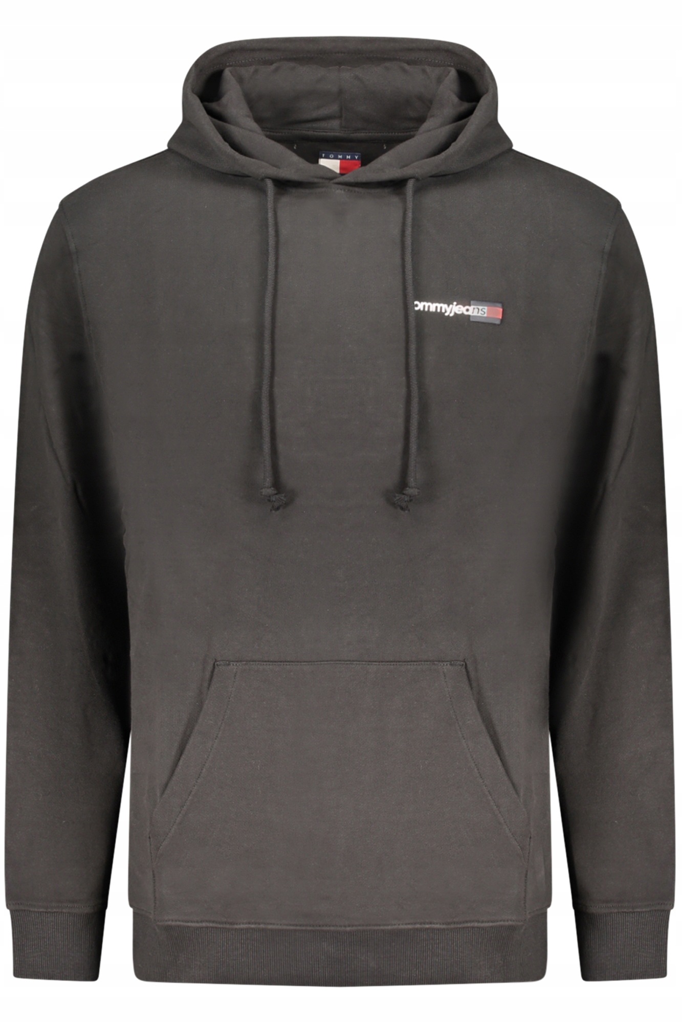 Tommy Jeans DM0DM23393 Pánská mikina s kapucí černá L