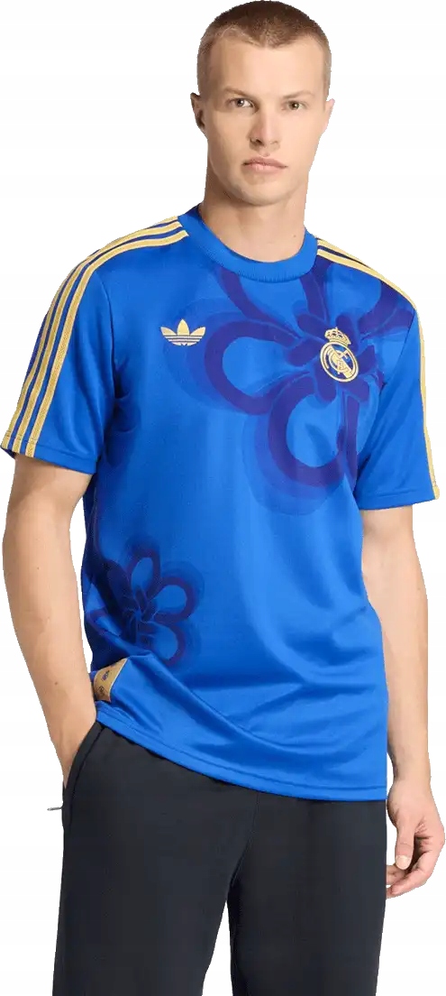 Pánský speciální dres Adidas Real Madrid 25/26 Cultural Story modrý