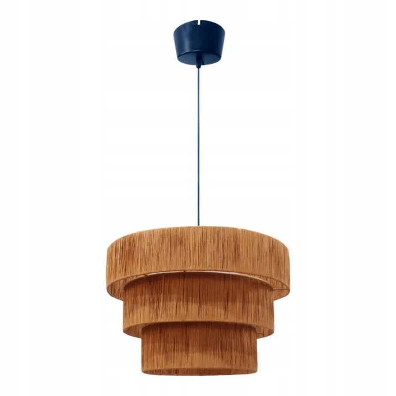 Závěsná lampa GoodHome Bellflower 1 x E27 tmavě hnědá