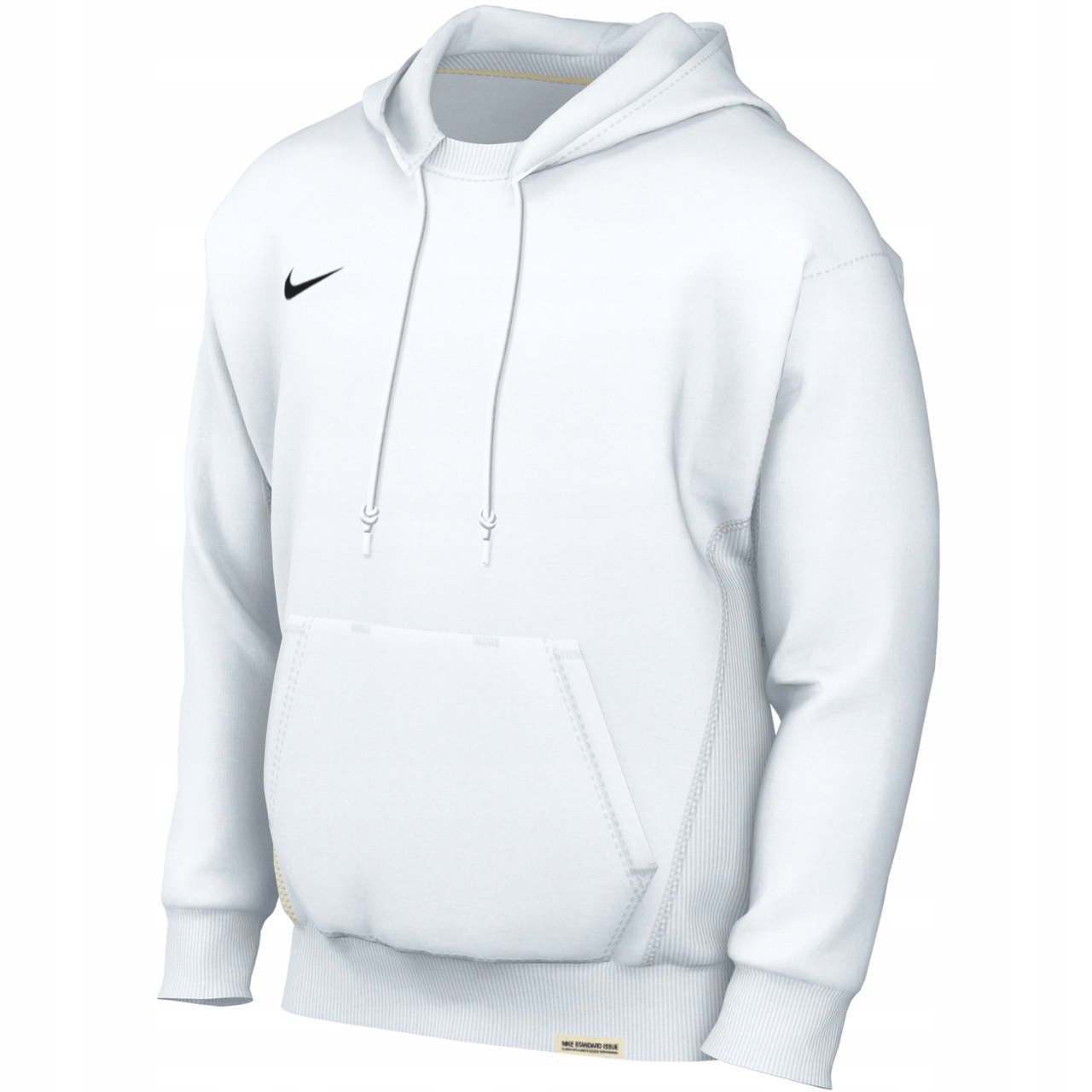 Pánská Mikina Nike s kapucí Hoodie Bílá Klokanka Sportovní Teplá vel L