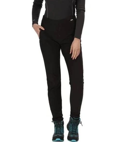 Regatta Damskie spodnie outdoorowe Questra II RWJ215R czarne Rozmiar: 36