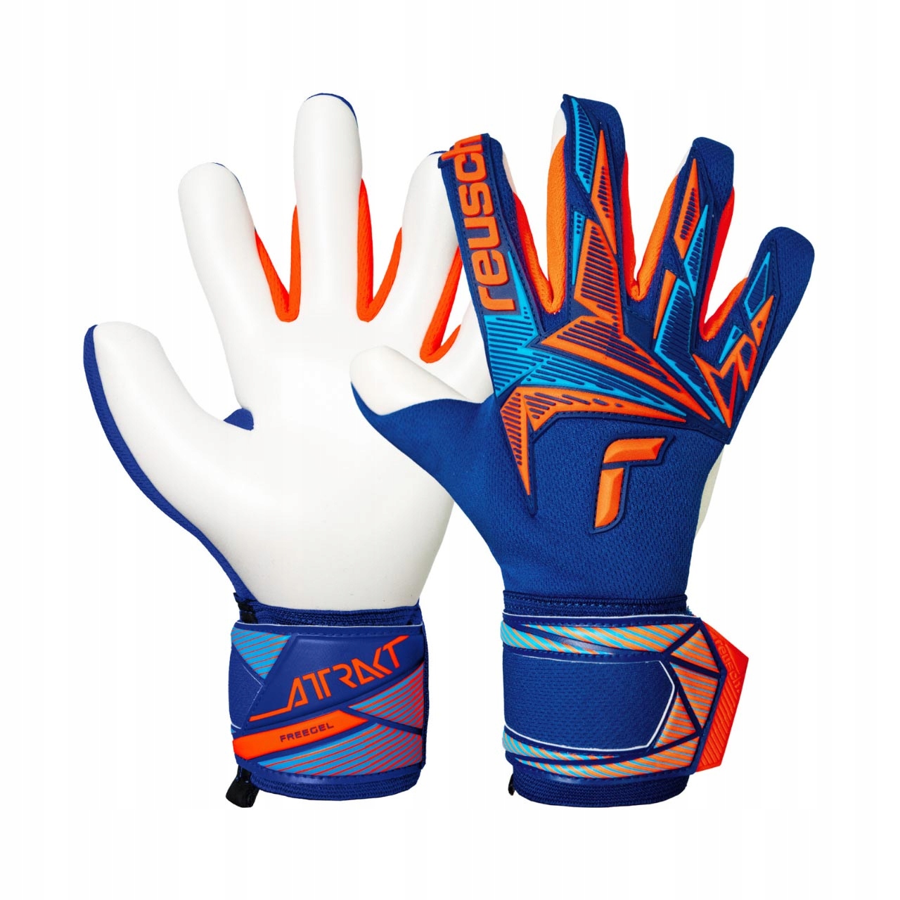 Brankářské rukavice Reusch Attrakt Freegel Advance Fotbal vel. 9,5