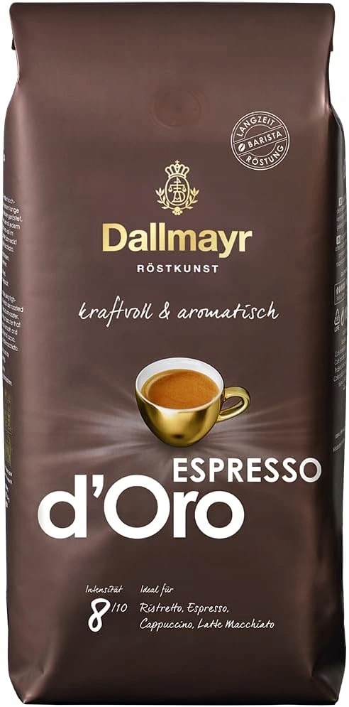 Levně Dallmayr Espresso d'Oro zrno 1kg