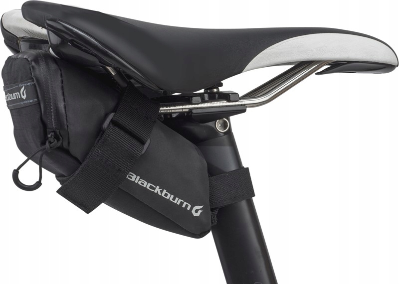 Sedlová taška Blackburn Grid Reflective S černá