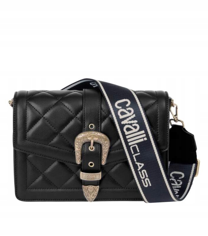 Cavalli Class CCHB00402100 czarna torebka crossbody