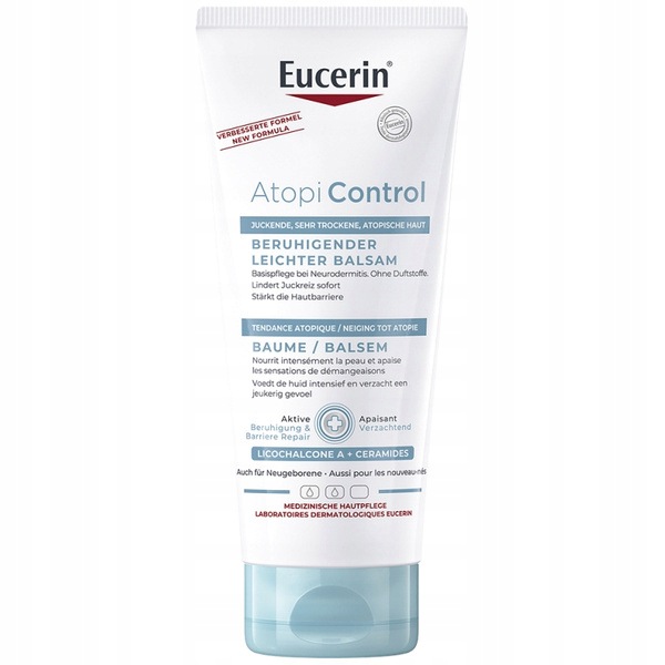 Eucerin AtopiControl Balsam kojący do ciała dla suchej skóry 200 ml