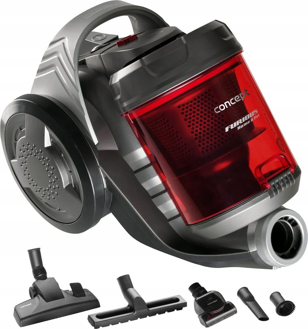 Bezsáčkový vysavač Furious Home&Pet 800 W Concept VP5150, 800 W, 78 dB