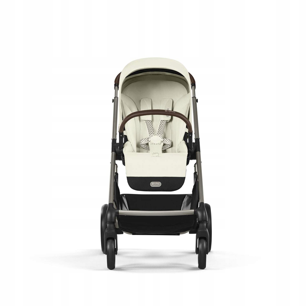 Cybex Balios S Lux wózek spacerowy Seashell Beige (stelaż Taupe Frame)
