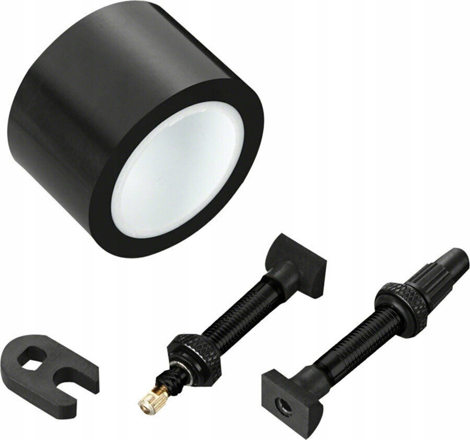 Zipp Tl Valve/tape Kit 26MM Valve 60mm bílý