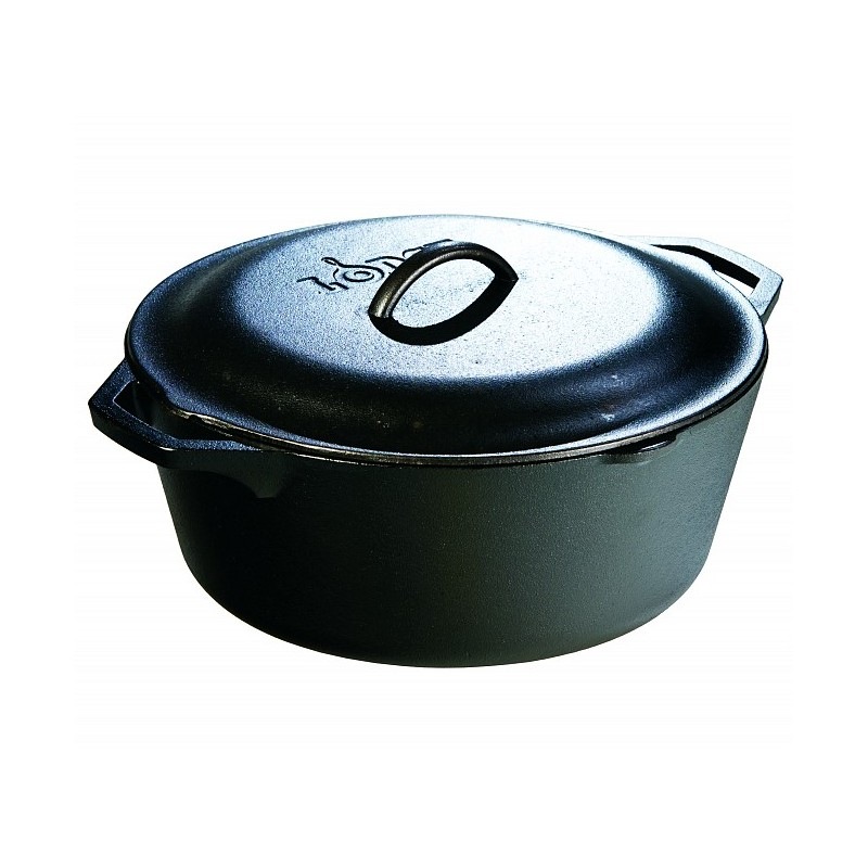 Liatinový hrniec s pokrievkou Lodge 6,6 l