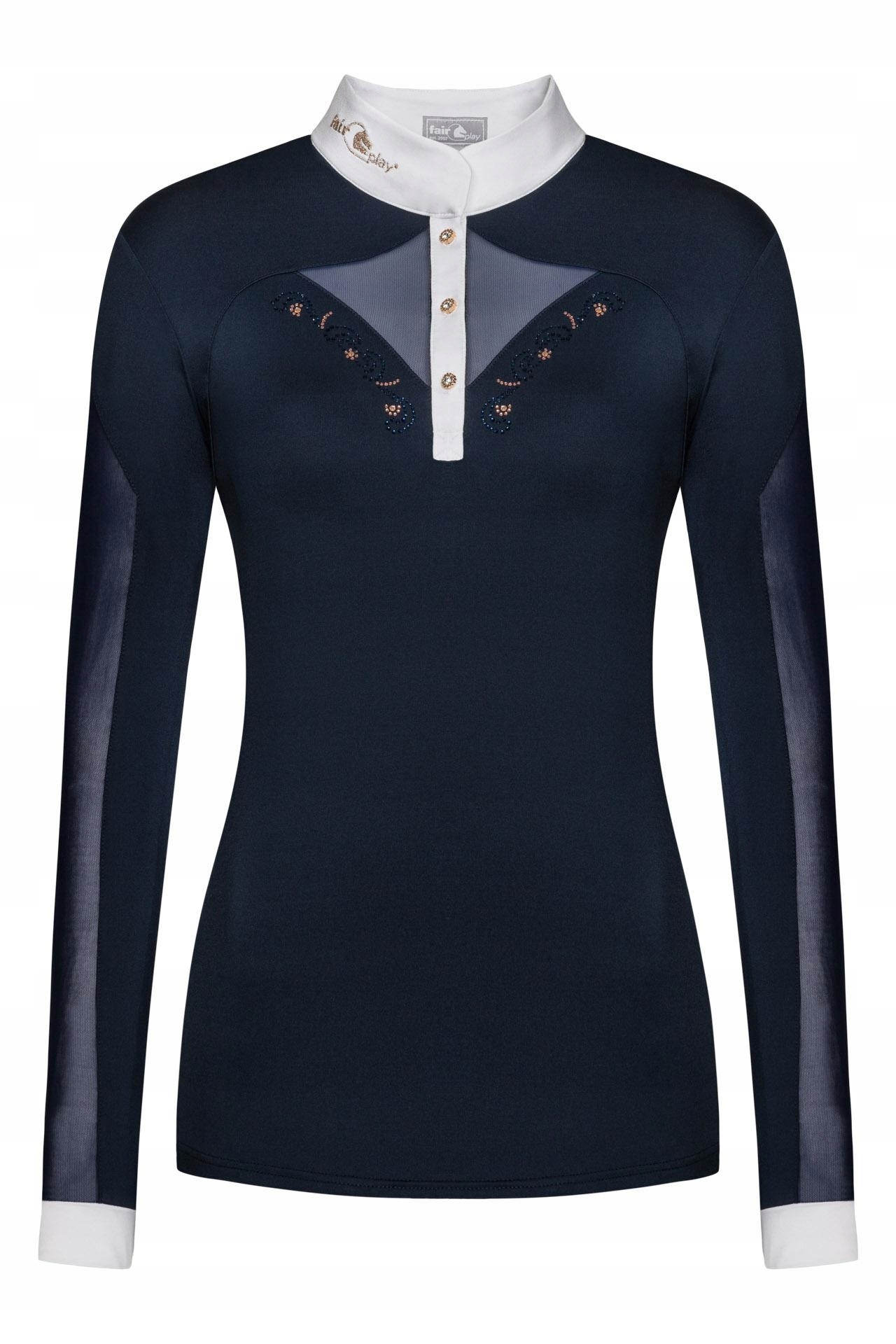 Tričko Fp Cathrine Rosegold Ls 42 granátově bílé