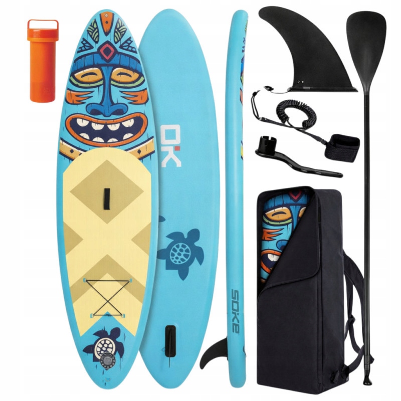 Soke 850000 Paddleboard Sup s příslušenstvím, Aquasurf, 85 kg, 275 cm