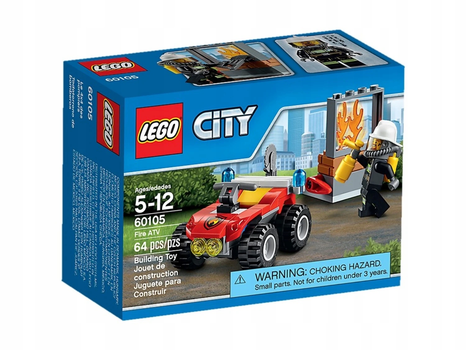 Lego 60105 City Strażacki quad