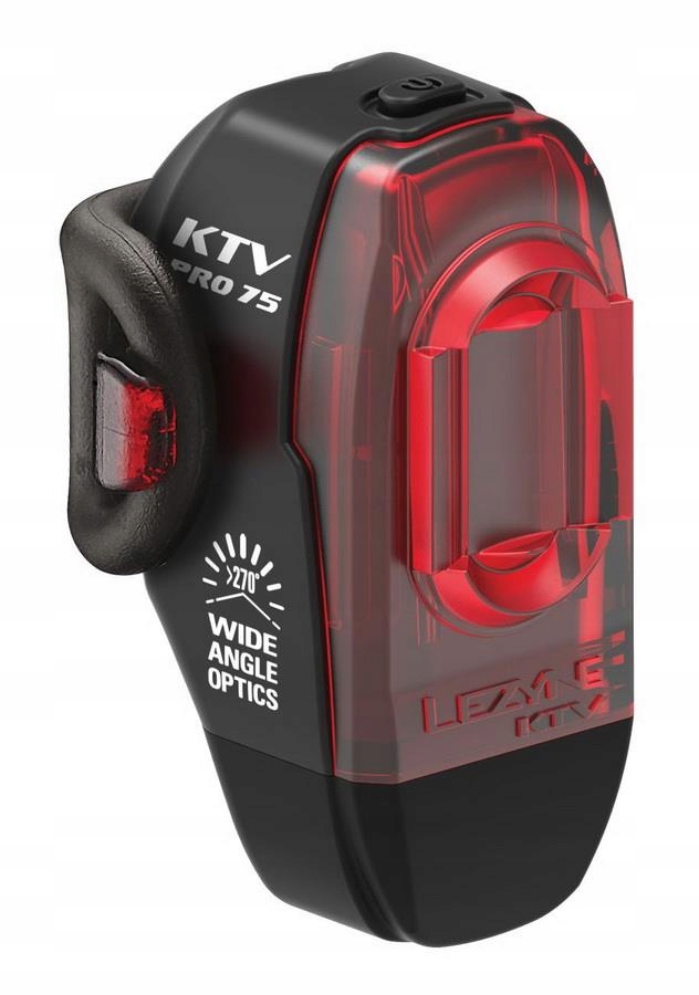 Zadní světlo Lezyne Led Ktv Pro Drive Rear 75 lumenů, Usb, černé (nové)