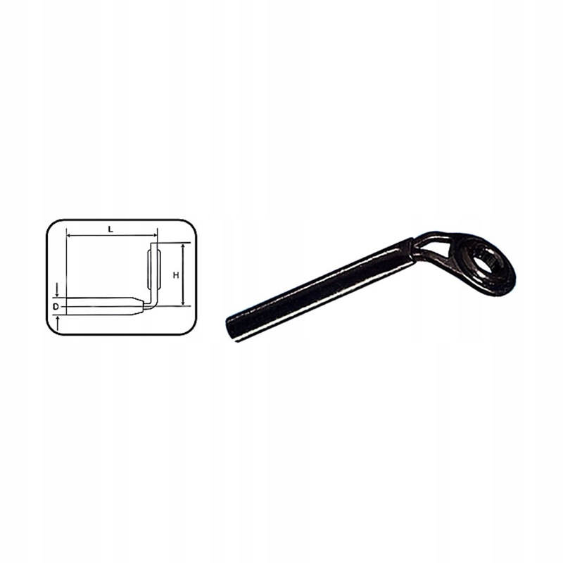 Oczko końcowe Feeder SiC Ts #4 1.2mm