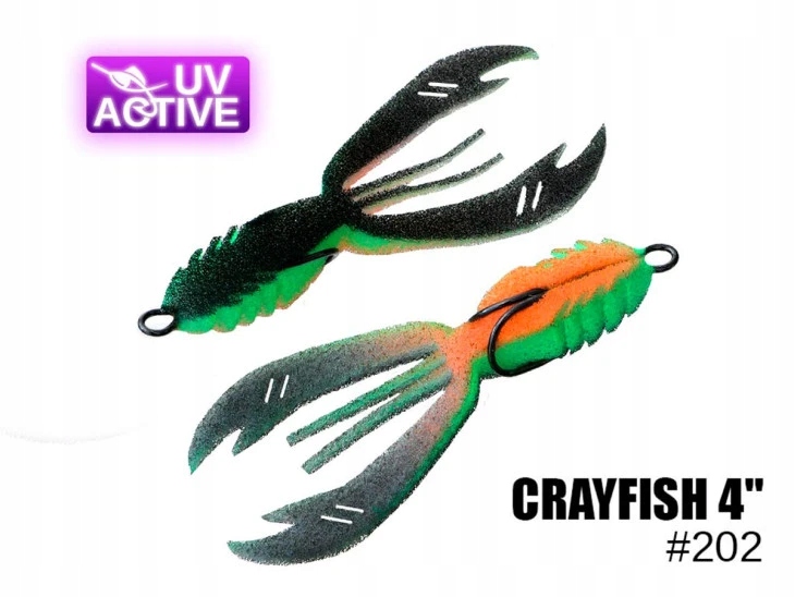 Piankowa przynęta 202 Crayfish 4" (2 sztuki/opakowanie)