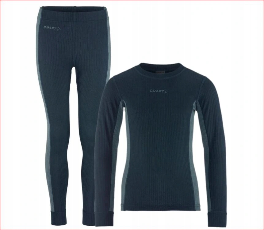 Dětský komplet spodního prádla Craft Core Dry Baselayer Set Jr vel. Granát