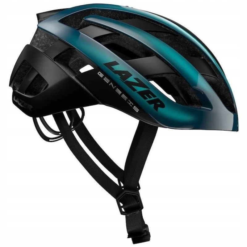 Lazer Přilba Genesis silniční černá-tyrkysová S (52-56 cm)